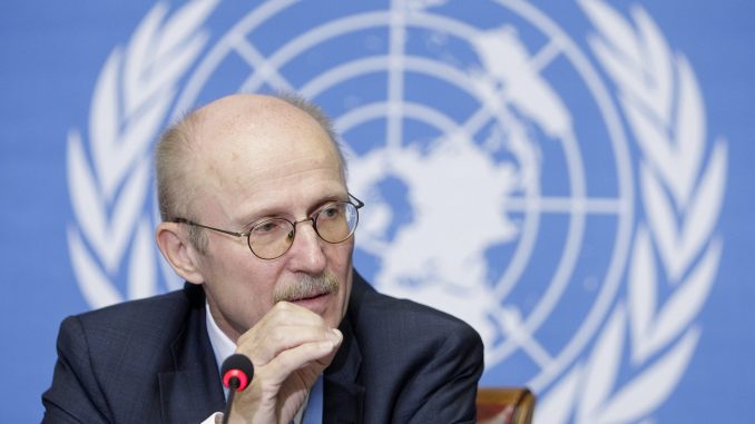 Willi Lemke: ein Bremer bei den Vereinten Nationen (Foto: Keystone)